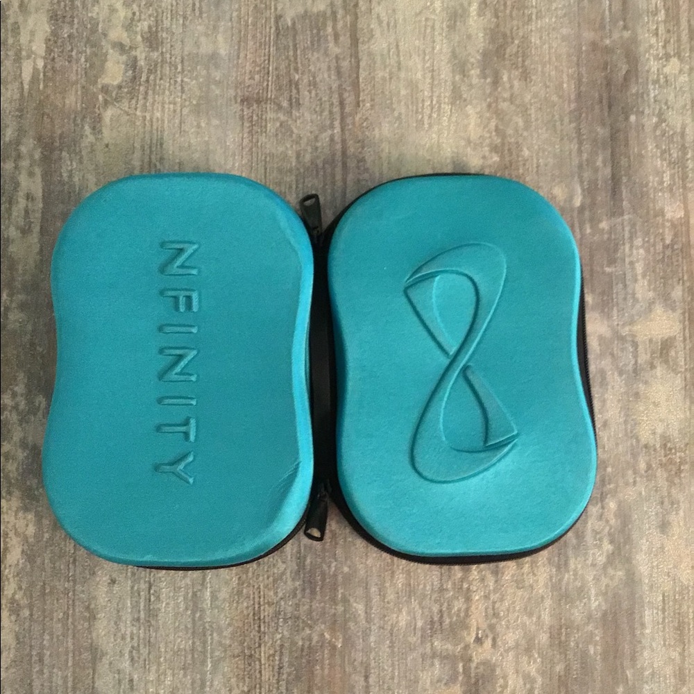 Turquoise nfinity Make up case